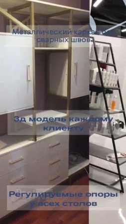 Стеллажи в стиле ЛОФТ