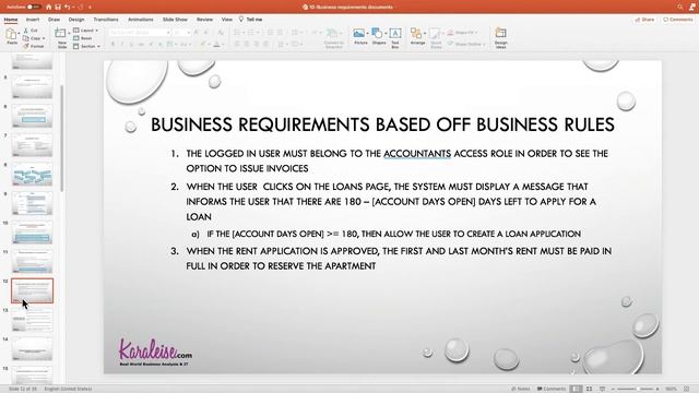 What's the difference between Business Requirements and Business Rules?