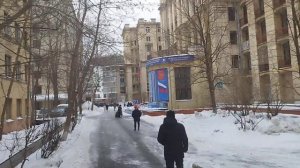 Обзор главных корпусов Университета РГГУ снаружи