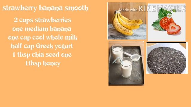 Aina 5 za smoothie za kuongeza uzito haraka|5 types of smoothie for health weight gain