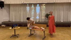 Выступление команды Древний Египет Маша О, Аня, Полина, Милана