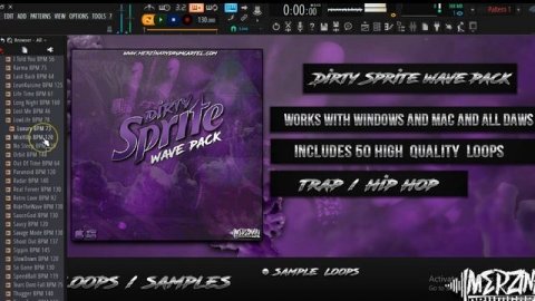 Dirty Sprite Wave Pack Preview