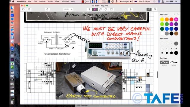 AC parallel RC Phase Shift Current Phasors UEENEEH114A part2 TAFE NSW смотреть онлайн