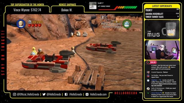 Lego Star Wars The Complete Saga [LIVE STREAM #5] смотреть онлайн