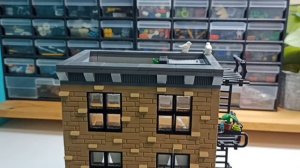 LEGO BBC Sherlock ,,221b Baker Street" MOC