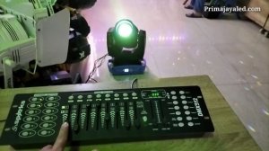Setting Moving 230 Beam Mixer DMX 192
