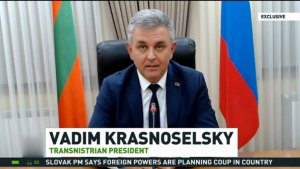 Any political group can be accused of being pro-Russian – Transnistrian president (24.01.2025)