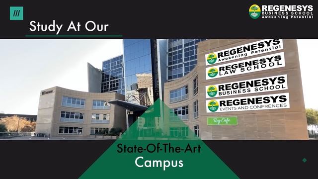 Study Master of Business Administration (MBA)| Regenesys Business School