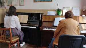 Открытый урок:«Развитие полифонического мышления на примере трехголосной инвенции И.С.Баха ля минор