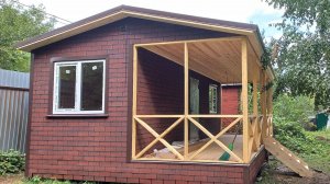 Дом 4.8х8 м. Модульного типа. Идеально подойдет для дачи!!!