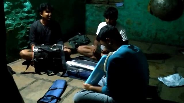 Chandra Lavani piano master Onkar Dhumal, Pad Master Mauli Dhumal, Kachi Dhol master Sai Dhumal