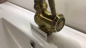 SMESITEL-ONLINE.RU | КУПИТЬ СМЕСИТЕЛЬ для раковины Zorg Antic A 204U-BR бронза