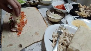 Все тает, а мы делаем шаурму 😋Убрались в курятнике🐔💪 Первые покупки для нового курятника