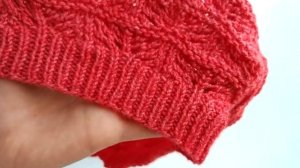 Как связать ажурный берет спицами. Просто и понятно. An'Me