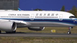 Three New Airbus A350 for China Southern Airlines (TLS)!