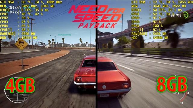 4GB VS 8GB Ram 2017 смотреть онлайн