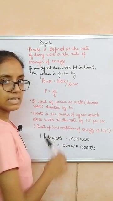 Power and it's Units #power #physics #energy #WorkDone