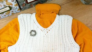 Часть 5. Базовый белый жилет, безрукавка крючком.mp4