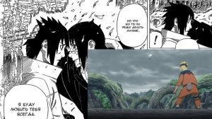 Урашики съел свои глаза! Наруто, Боруто, Джирайя и Саске против Урашики с новой силой/Смерть Урашик