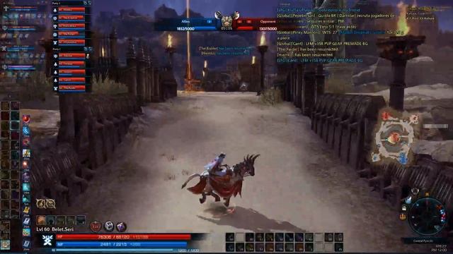 Tera Warrior PvP смотреть онлайн