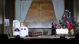 Новогодний спектакль Ирония Избы по сценарию Эвелины Пиженко