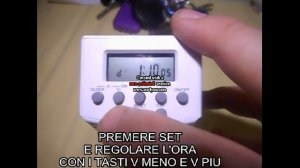 TIMER EVOLOGY ISTRUZIONI
