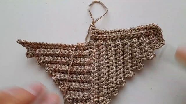 Сервировочные салфетки для кофе и чая крючком