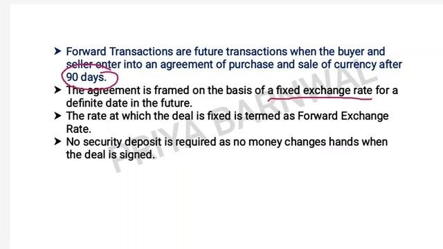 #part23 Types Of Foreign Exchange Transactions | Derivatives | NTA NET COMMERCE