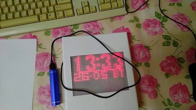 Часы Матричные (MAX-7219) На Минималках ч.1 смотреть онлайн