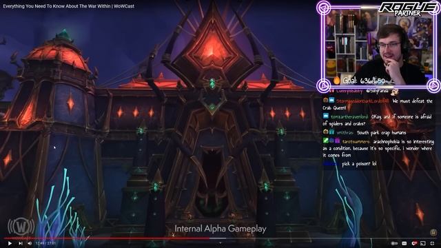 THAT'S NOT SUPPOSED TO BE HERE! | Pyro Reacts to The War Within Wowcast смотреть онлайн