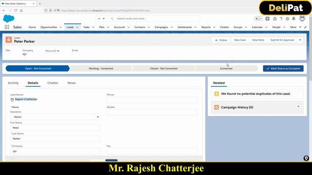 Business Automation Example | Automation in Salesforce || By Rajesh Chatterjee