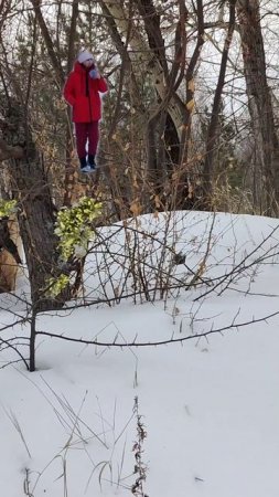 зимняя прогулочка в лесу!