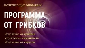 ИСЦЕЛЕНИЕ ВСЕГО ТЕЛА ОТ ГРИБКОВ*Скрытый настрой Сытина от Инфекций