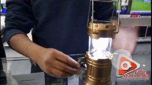 6 LED Solar Rechargeable Camping Lantern - GH-5800T