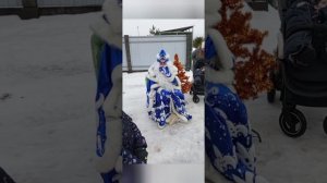 Наш новый год в поселке