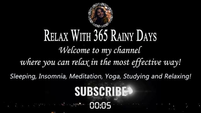 RAIN AND THUNDER FOR SLEEP INSTANTLY AND BEAT STRESS - BLACK SCREEN ｜ RAIN SOUND FOR RELAXATION смотреть онлайн