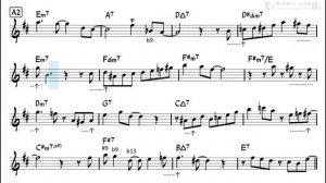 Once I Loved - O Amor Em Paz (by Antônio Carlos Jobim) - Backing Track with Sheet Music for Alto Sax