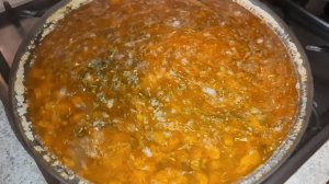 Грибная солянка (постное блюдо)