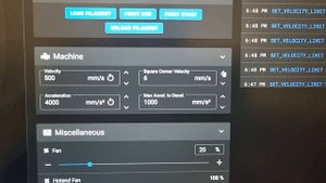 Voron 0.1 benchy printing experimenting with settings live mode #voron #3d #3dprinting #benchy #4k
