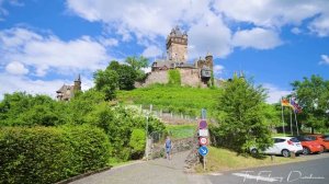 Кохем Германия | Живописный город, расположенный в долине Мозеля в Германии 4K