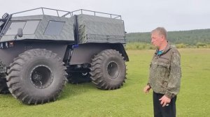 Первый Вездеход Ветер с Центральной Подкачкой