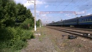 ЭЛЕКТРОВОЗЫ ВЛ80Т-2027 И ПАССАЖИРСЬКИЙ ТИФОН ГУДОК ПЕРЕГОН ДАРНИЦА ЧС4-080