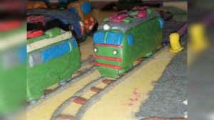 Все мои электровозы серии ВЛ60 из пластилина