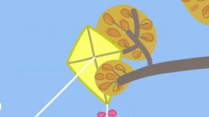 Итальянский язык по мультфильмам с субтитрами (ITA) Peppa Pig. Far volare l'aquilone (S01 E14)