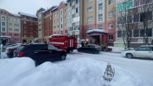 Пожар в многоквартирном доме. ТК «Первый Советский»