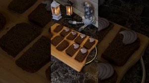 Быстрые закуски на праздничный и не только стол. Три простых варианта
