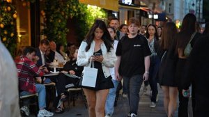 4K. AMAZING STREET TOUR IN MOSCOW. Life in Moscow today.