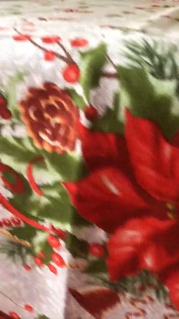 Скатерть льняная новогодняя рождественская 120*150; 150*180; 150*220 смотреть онлайн