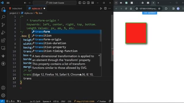 Mastering CSS Transform-Origin: Elevate Your Web Design Skills | CodeInFarm Tutorial in Hindi [2024