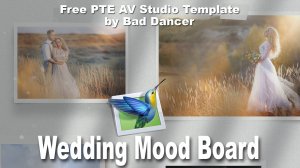 Free PTE AV Studio project - Wedding Mood Board Scenes ID 10102021